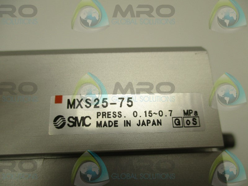 SMC MXS25-75 CYLINDER AIR SLIDE TABLE  NSNP
