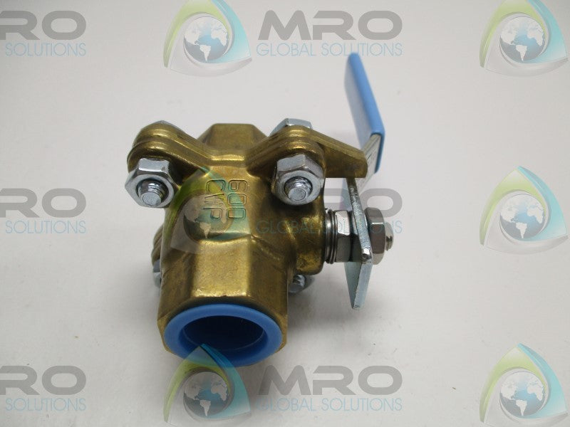 JAMESBURY 1136TTC0 BALL VALVE 1/2"  NSNP