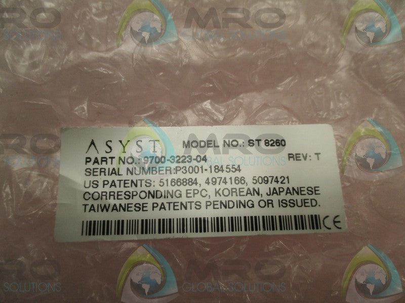 AYST ST8260 9700-3223-04 SMART TAG  NSNP