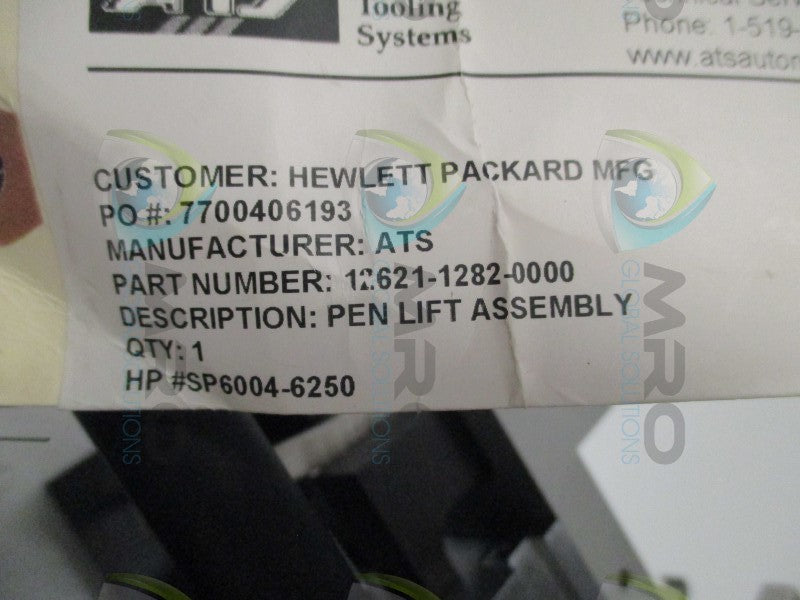 ATS 12621-1282-0000 PEN LIFT ASSEMBLY  NSNP