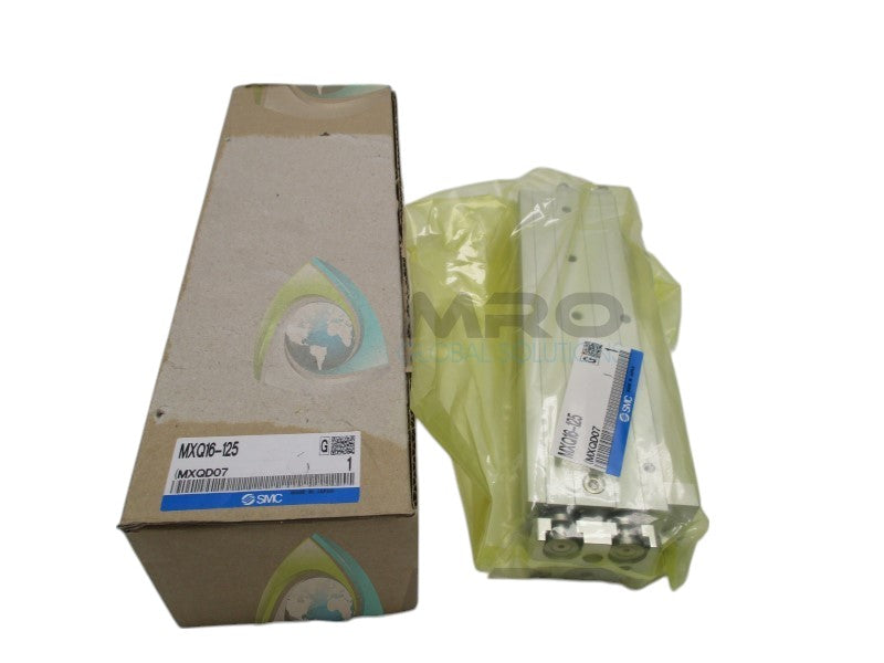 SMC MXQ16-125 CYLINDER AIR SLIDE TABLE  NSMP