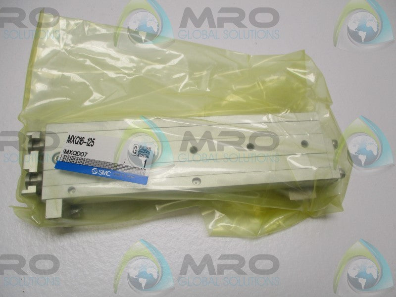 SMC MXQ16-125 CYLINDER AIR SLIDE TABLE  NSMP
