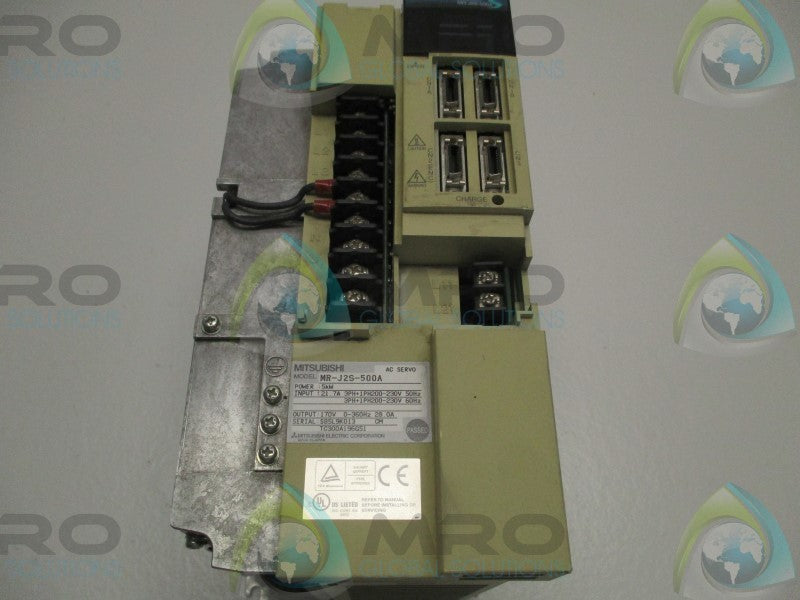 MITSUBISHI MR-J2S-500A AC SERVO DRIVE  UNMP