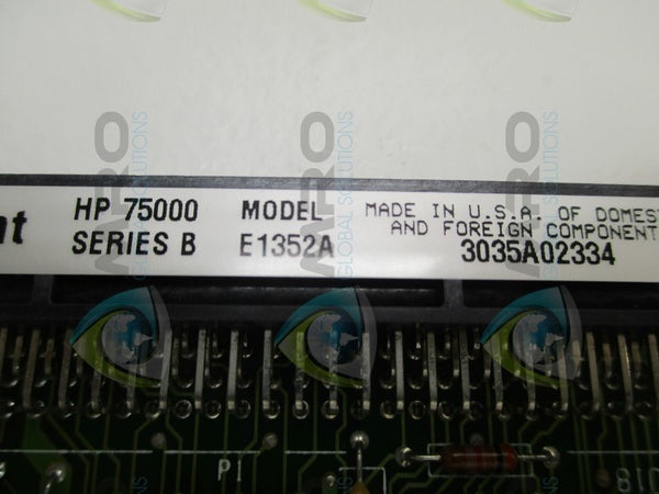 HEWLETT PACKARD E1352A BOARD ASSEMBLY  NSMP