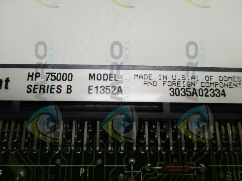 HEWLETT PACKARD E1352A BOARD ASSEMBLY  NSMP