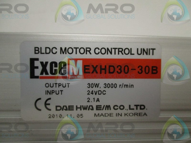 EXCEM EXHD30-30B BLDC MOTOR CONTROL UNIT  NSNP
