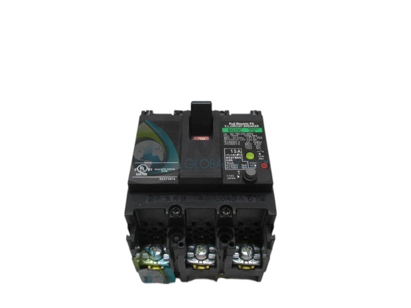 FUJI ELECTRIC SG33C EB3ASC-015B CIRCUIT BREAKER 15A  UNMP
