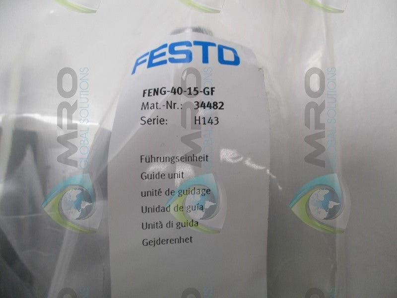 FESTO FENG-40-15-GF 34482 GUIDE UNIT  NSMP