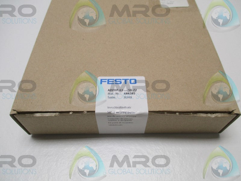FESTO ADVUP-63-?-S6-Z2 684385 SET OF WEARING PARTS  NSFS