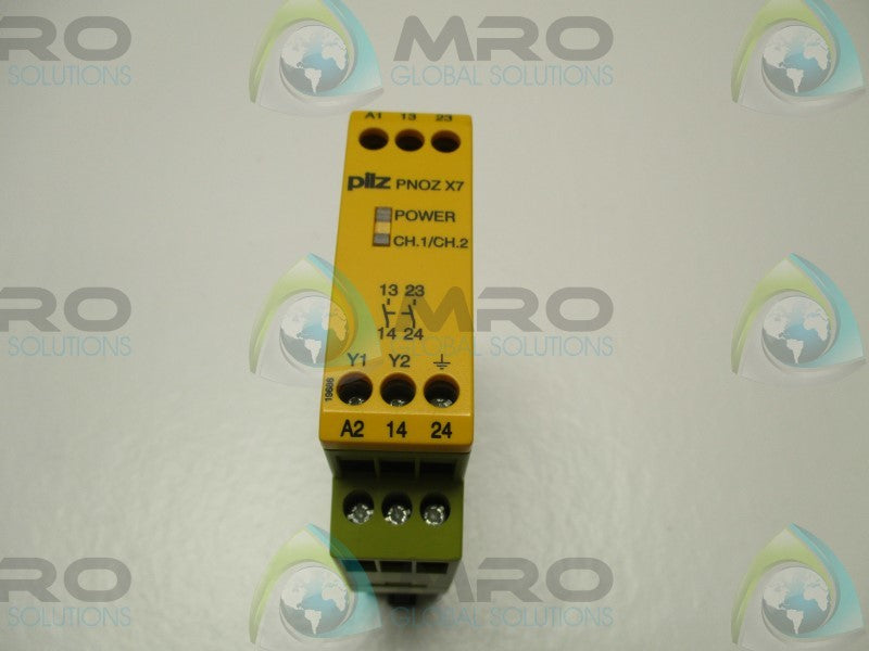 PILZ PNOZ-X7-110VAC-2N/O SAFETY RELAY  NSNP