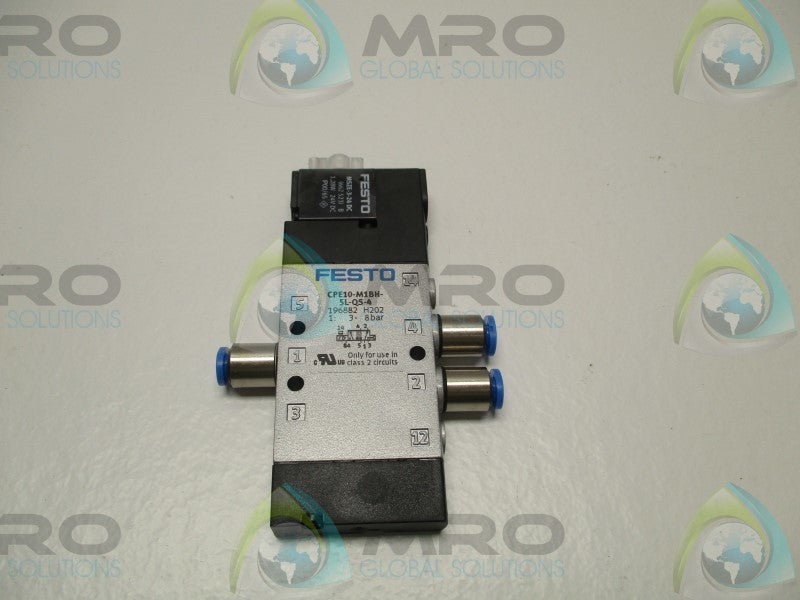 FESTO CPE10-M1BH-5L-QS-4 SOLENOID VALVE  NSMP