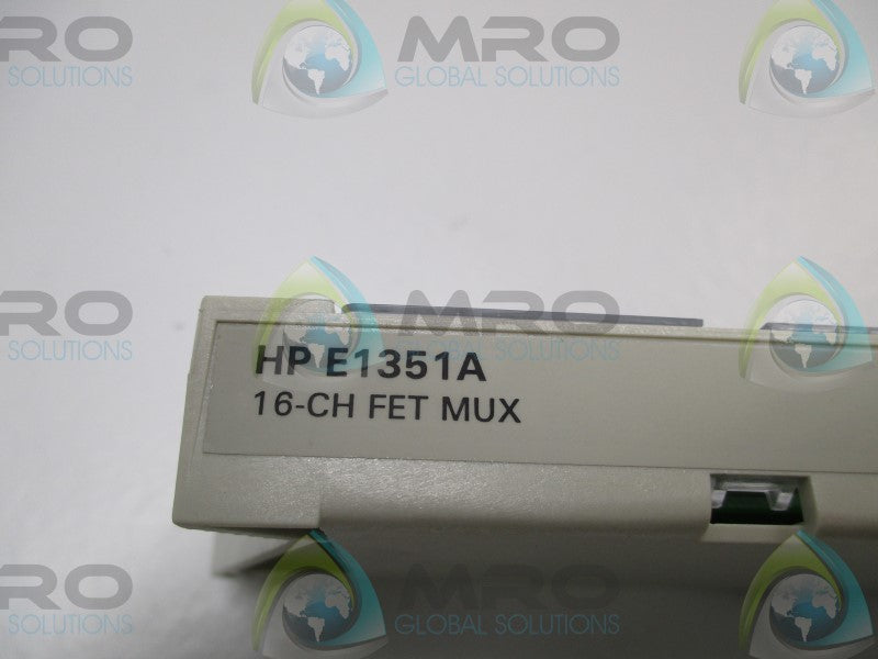 HEWLETT PACKARD  E1351A MULTIPLEXER CARD  NSNP
