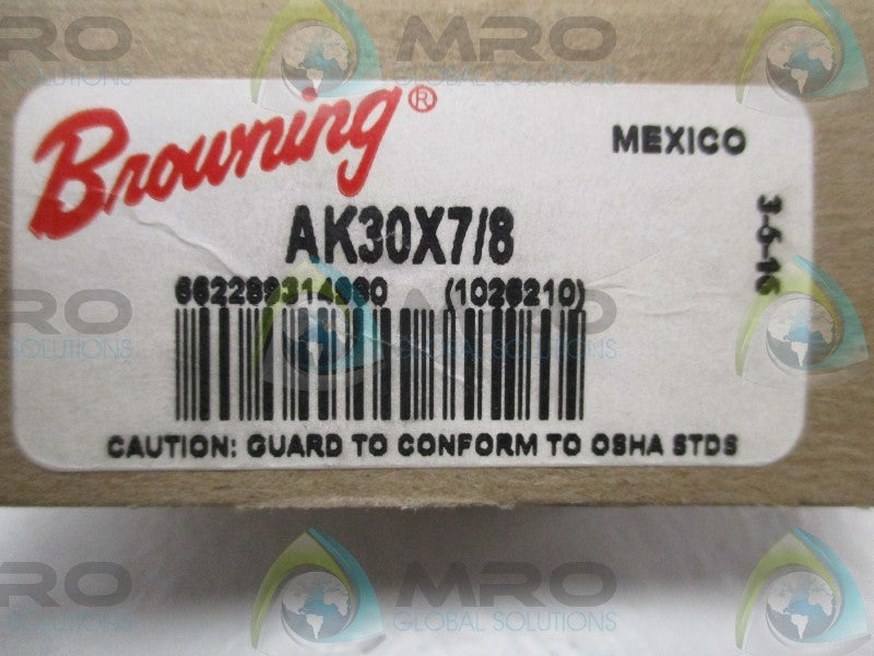 BROWNING 1026219 AK30 PULLEY 7/8"  NSMP