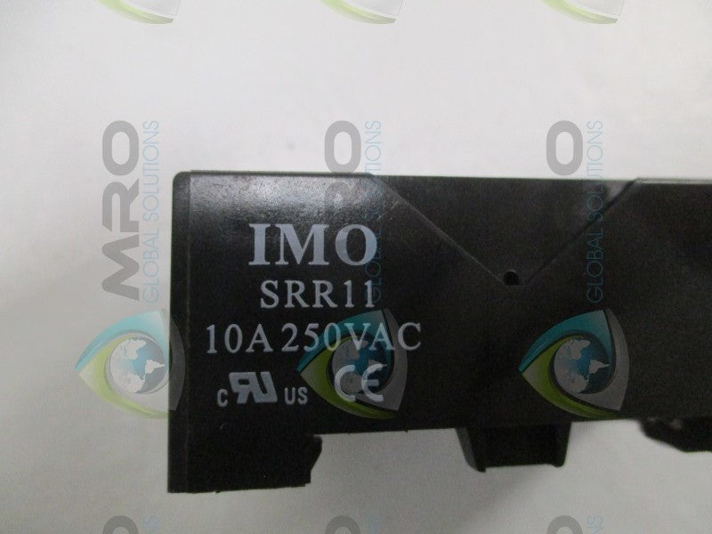 IMO SRR11 RELAY SOCKET  NSNP