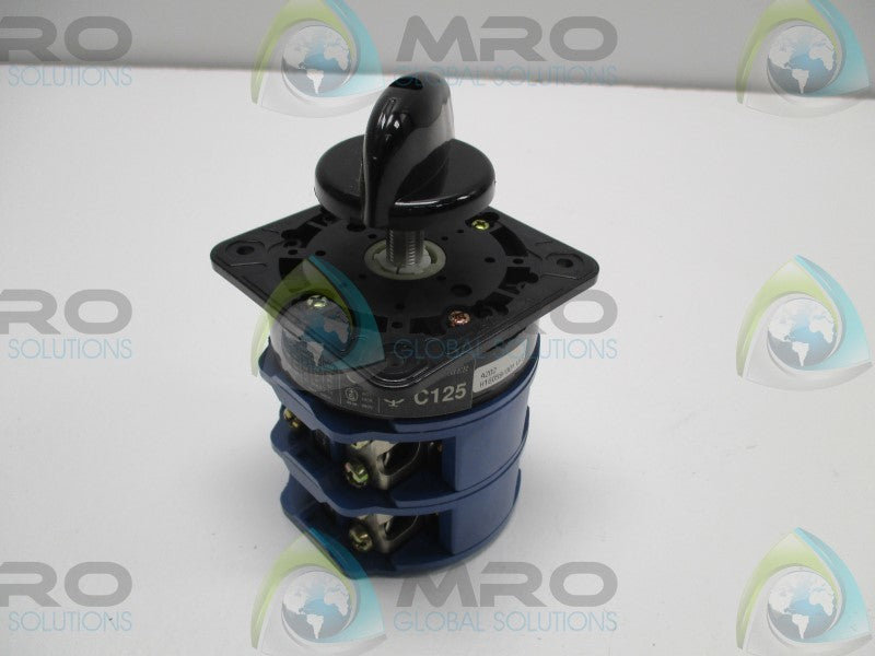KRAUS & NAIMER C125 A02 H16059/001 ROTARY SWITCH (AS PICTURED)  NSNP