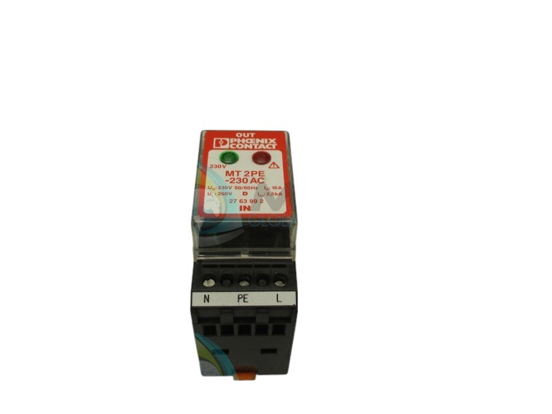 PHOENIX CONTACT MT2PE-230AC SURGE PROTECTOR  NSNP