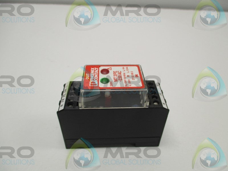 PHOENIX CONTACT MT2PE-230AC SURGE PROTECTOR  NSNP