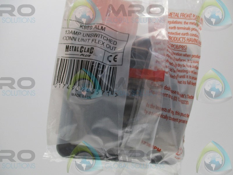 MK K989ALM CONNECTION UNIT FLEX OUTLET  NSMP