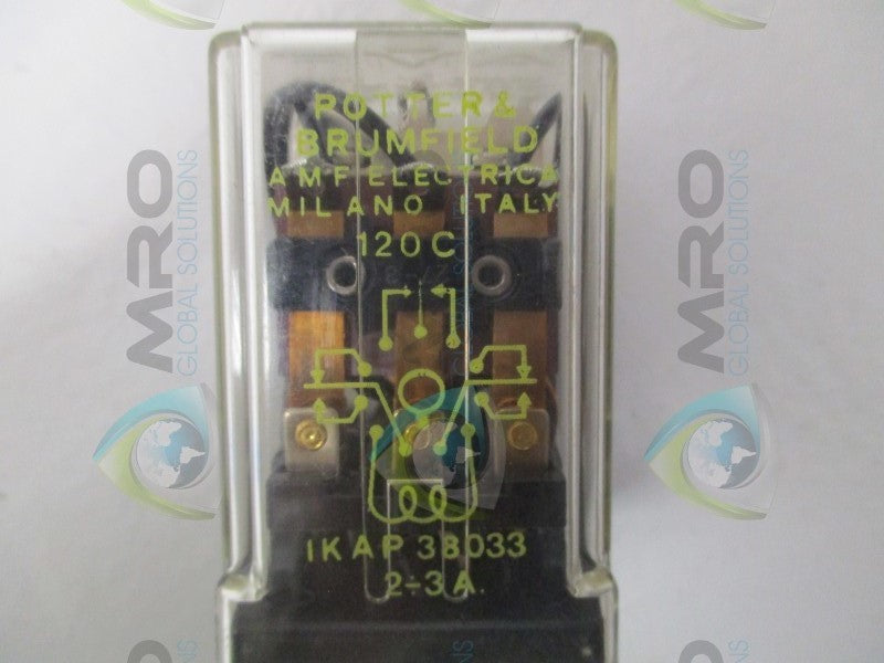 POTTER & BRUMFIELD IKAP-38033 RELAY 120C  UNMP