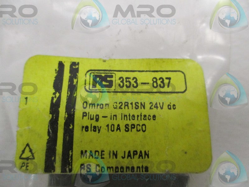 OMRON G2R-1-SN 353-837 RELAY 24VDC  NSMP