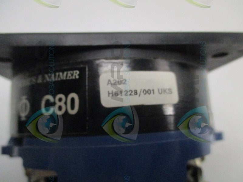 KRAUS & NAIMER C80 A202H61228/001 ROTARY SWITCH (AS PICTURED)  NSNP
