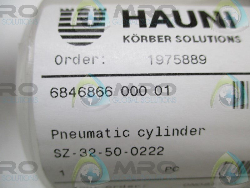 INDUSTRIAL MRO 684686600001 PNEUMATIC CYLINDER * NEW IN ORIGINAL PACKAGE *