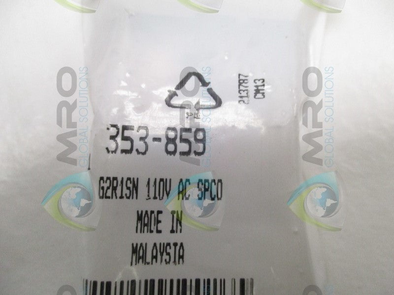 OMRON G2R-1-SN(S) 353-859 RELAY 110VAC  NSMP
