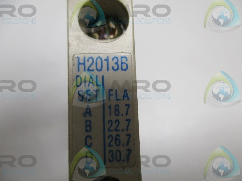 CUTLER HAMMER H2013B OVERLOAD HEATER ELEMENT  UNMP