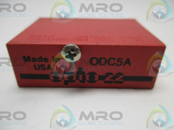 OPTO 22 ODC5A I/O MODULE  UNMP
