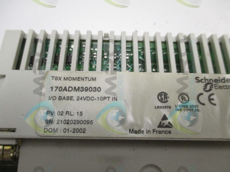 SCHNEIDER TSX MOMENTUM 170ADM39030 I/O BASE  UNMP
