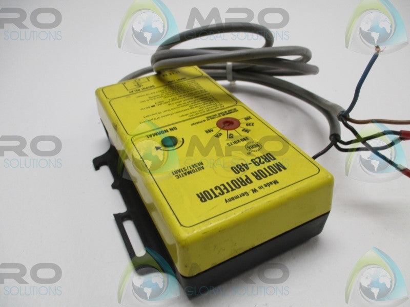 BEHA DR29-480 MOTOR PROTECTOR (AS PICTURED)  UNMP