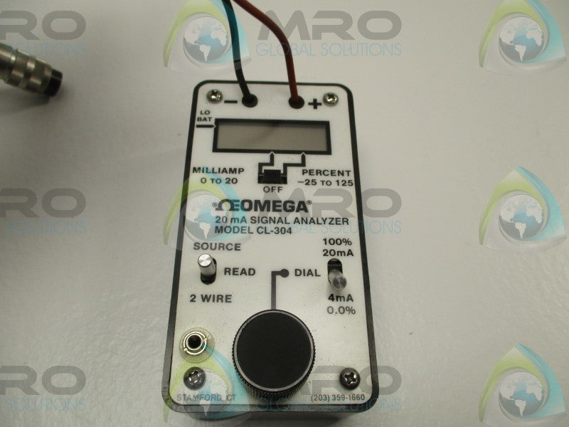 OMEGA CL-304 SIGNAL ANALYZER 20mA  NSMP