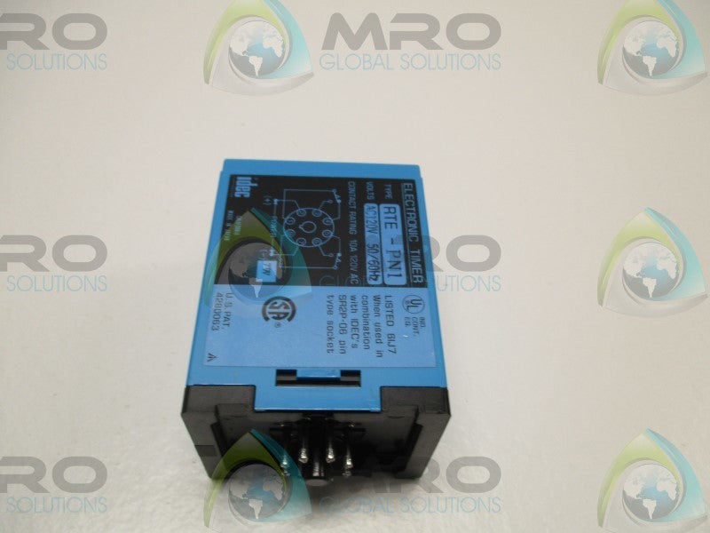 IDEC RTE-PN1 ELECTRONIC TIMER (AS PICTURED)  UNMP