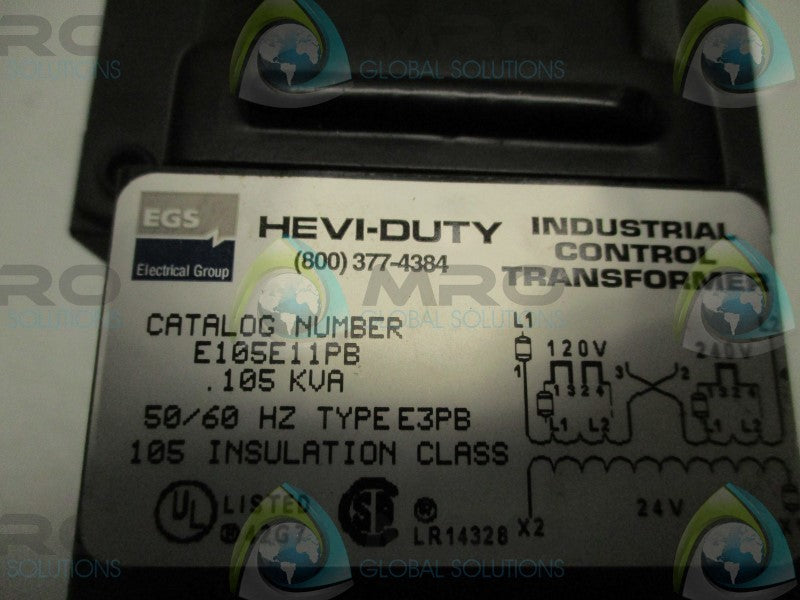 HEVI-DUTY E105E11PB  UNMP