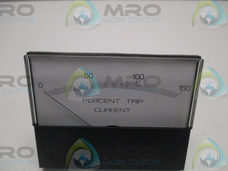 MODUTEC 41-1559 PANEL METER 0-150 %TRIP CURRENT  NSMP