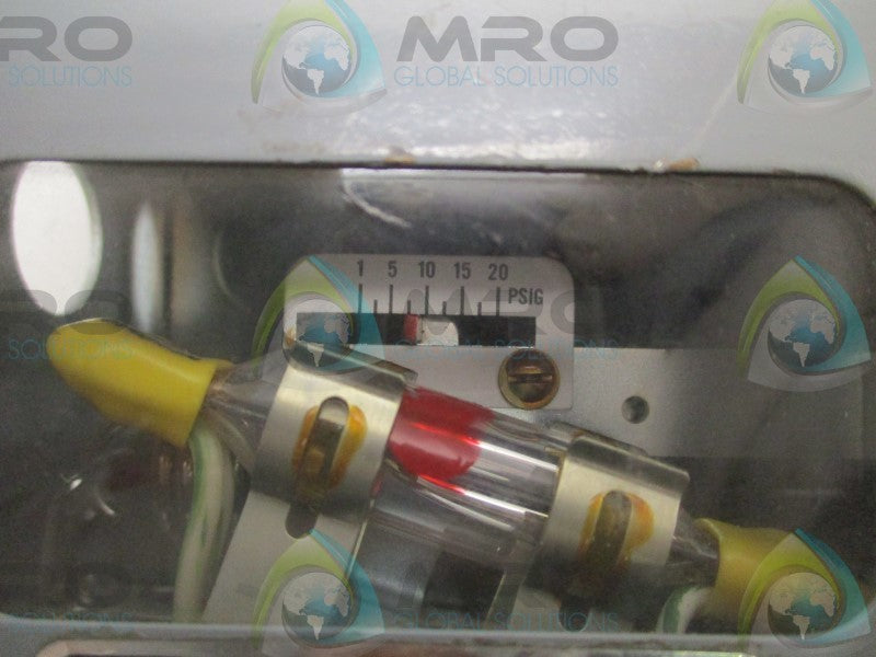 MERCOID CONTROL AP153R36 PRESSURE SWITCH 1-20PSIG (AS PICTURED)  NSNP
