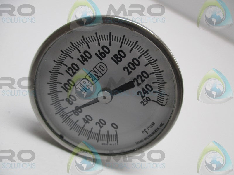 TREND MODEL 20 THERMOMETER 0/250F  NSMP