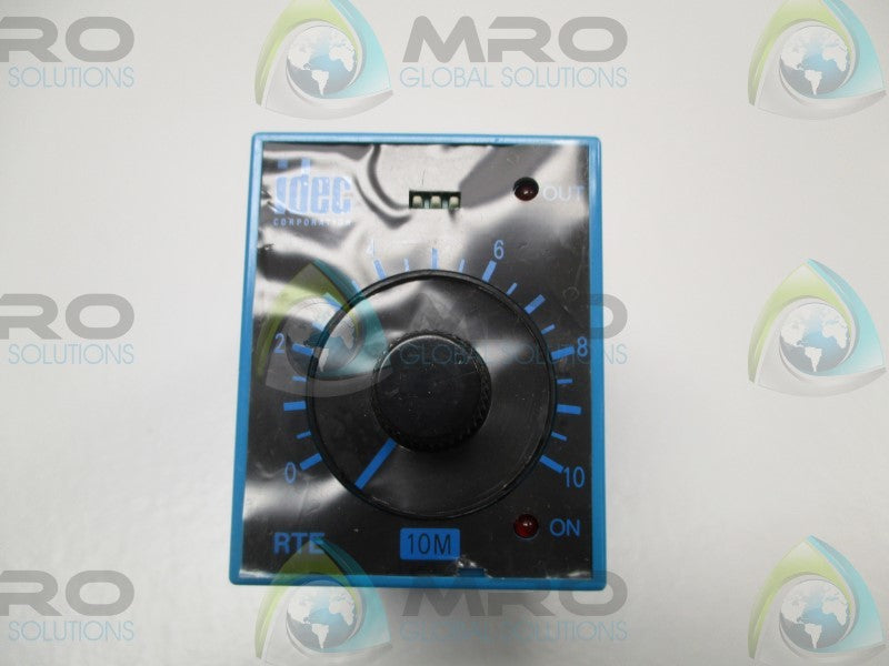 IDEC RTE-PN1 ELECTRONIC TIMER 0-10MIN.  NSMP