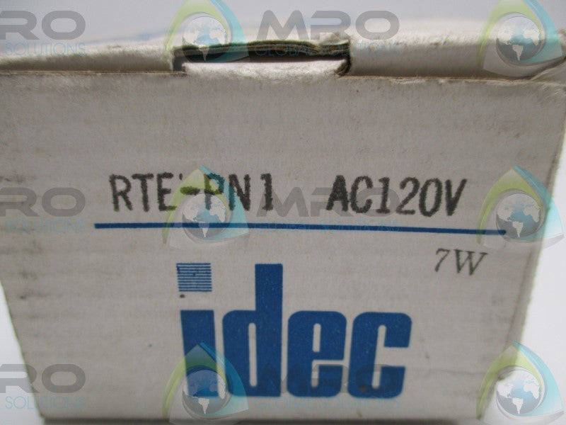 IDEC RTE-PN1 ELECTRONIC TIMER 0-10MIN.  NSMP