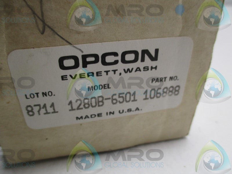 OPCON 1280B-6501 THRU-BEAM DETECTOR SENSOR HEAD  NSMP