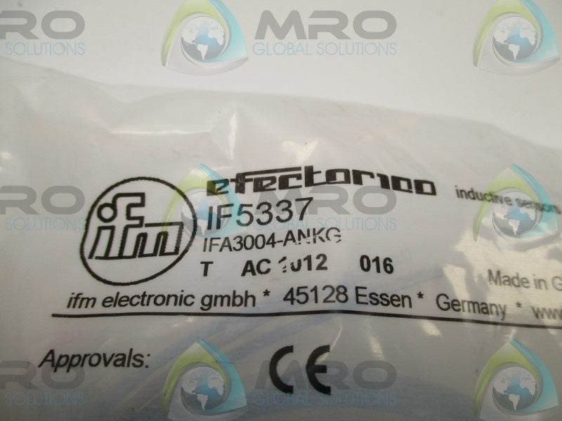 IFM EFECTOR IF5337 INDUCTIVE SENSOR  NSMP