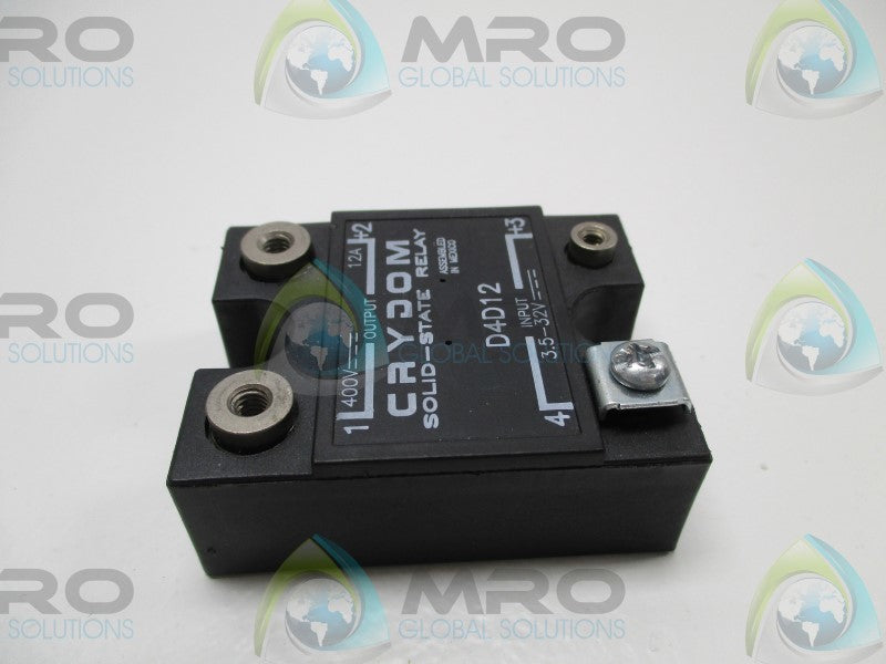 CRYDOM D4D12 SOLID STATE RELAY  UNMP