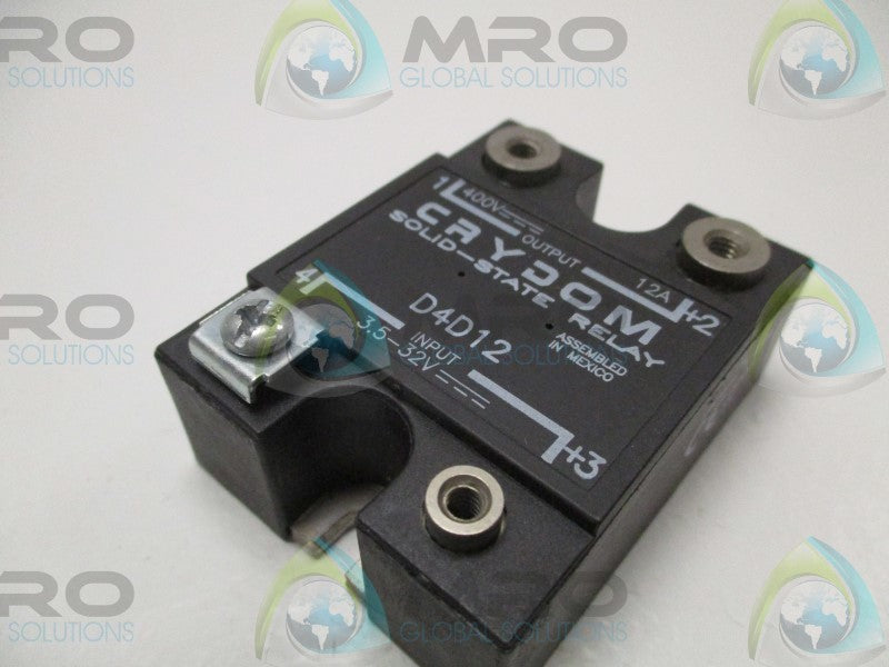 CRYDOM D4D12 SOLID STATE RELAY  UNMP