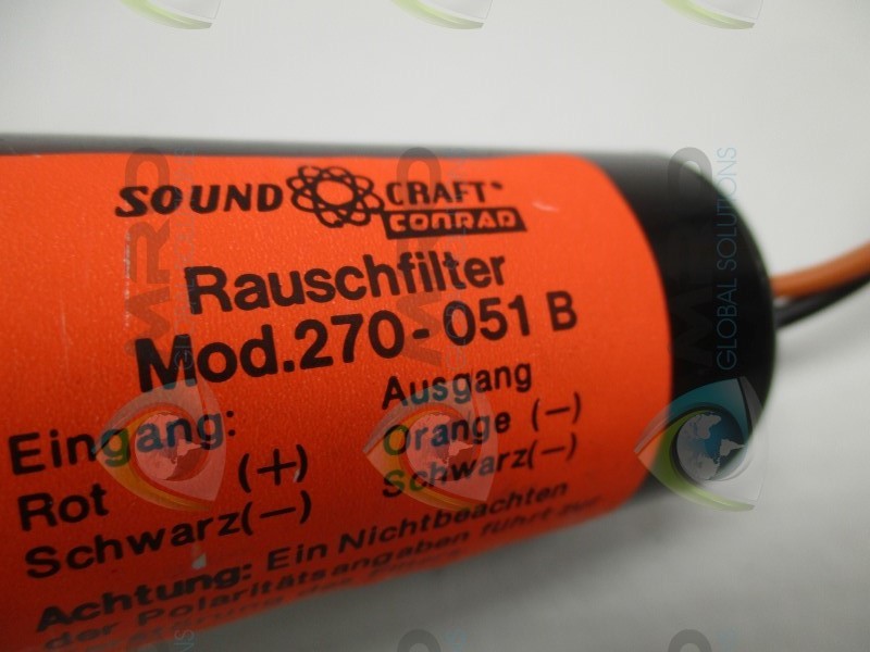 SOUND CRAFT CONRAD 270-051B FILTER  NSNP