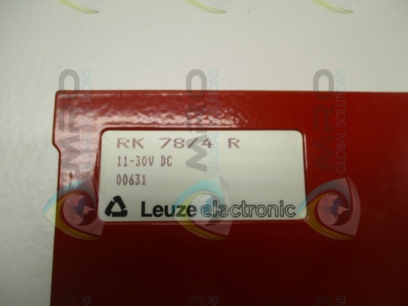 LEUZE ELECTRONIC RK78/4R PHOTOELECTRIC SENSOR  NSNP