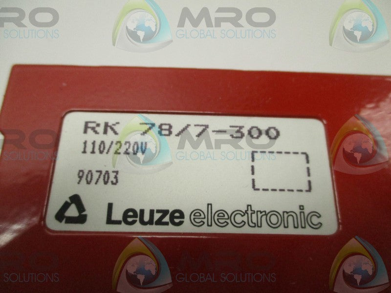 LEUZE ELECTRONIC RK78/7-300 PHOTOELECTRIC SENSOR  NSMP