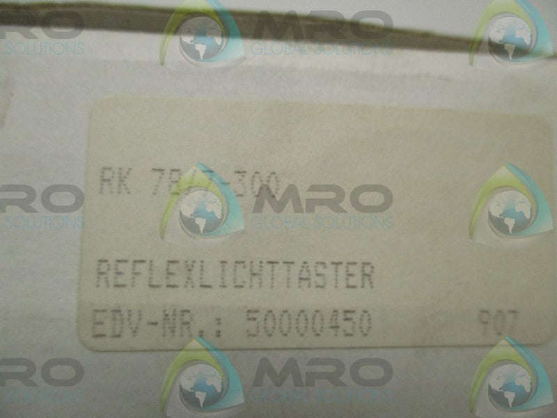 LEUZE ELECTRONIC RK78/7-300 PHOTOELECTRIC SENSOR  NSMP