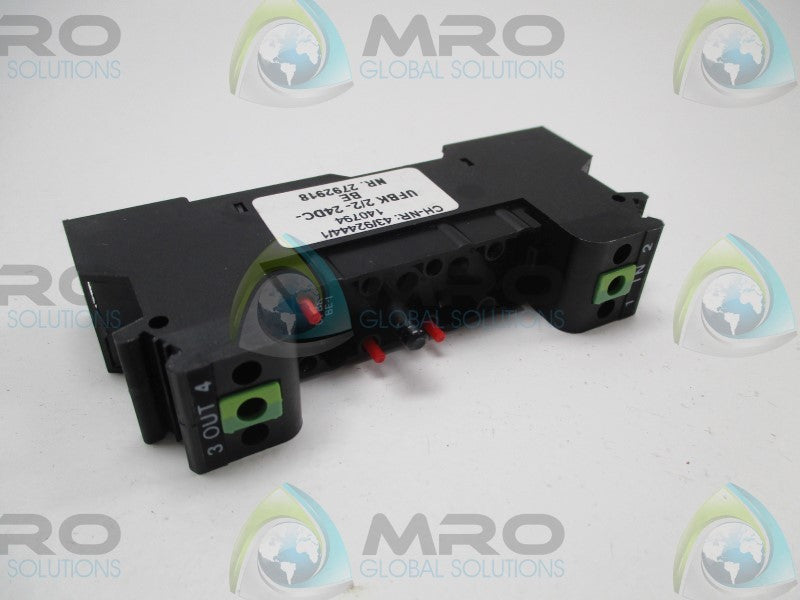PHOENIX CONTACT UFBK2/2-24DC-BE SURGE PROTECTOR  NSNP