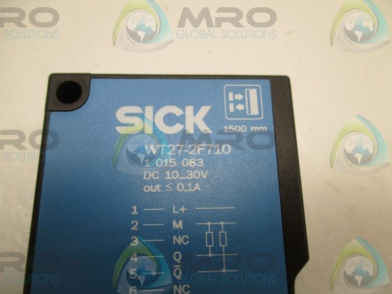 SICK WT27-2F710 SENSOR LIGHT BARRIER  NSMP
