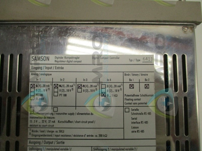 SAMSON 6411 DIGITAL COMPACT CONTROLLER  UNMP